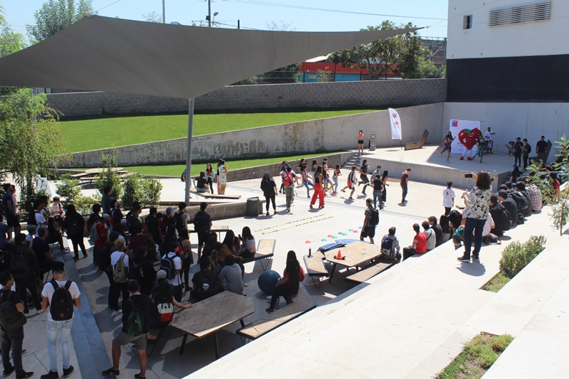 Carrera de Preparador Físico organizó actividad junto a programa “Elige vivir sano”