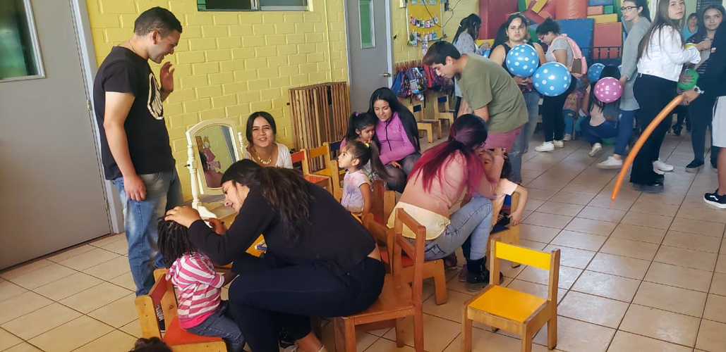 Alumnos nuevos vivieron el Sello Santo Tomás en Mechoneo Solidario