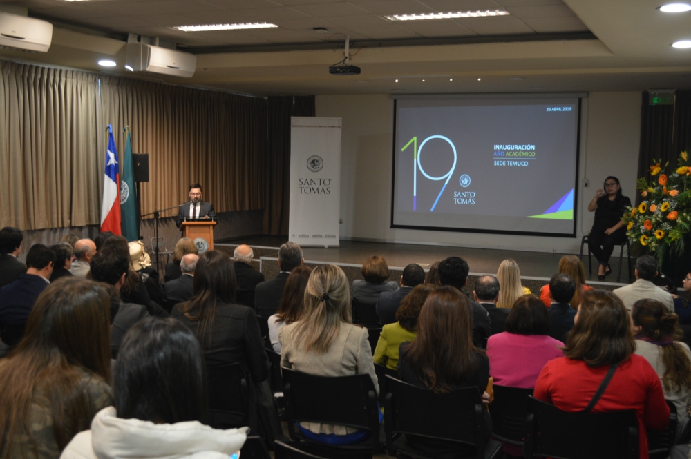 Rectora de Santo Tomás Temuco rindió cuenta de gestión del 2018
