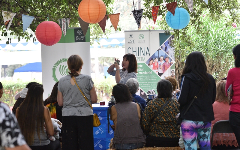 Actividades de difusión del idioma y la cultura china