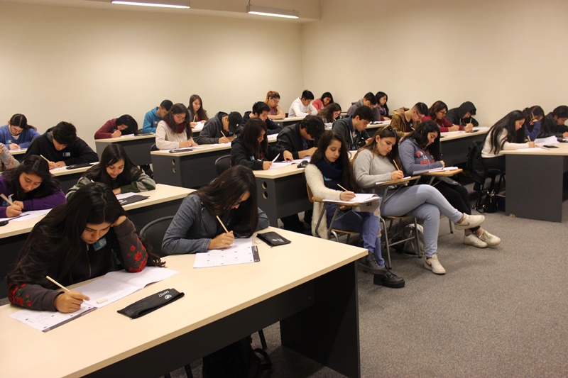 Más de 300 jóvenes realizaron el 18° Ensayo Nacional PSU en Santo Tomás San Joaquín