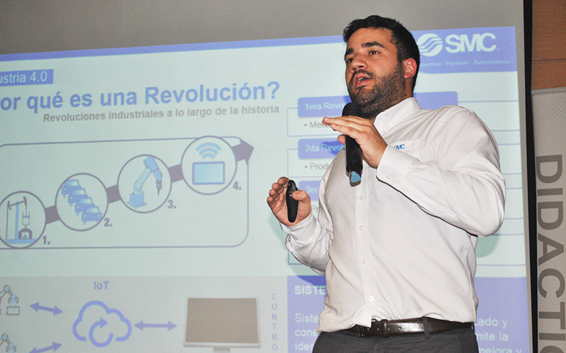 Representantes de empresa multinacional ofrecen charla en Día Nacional de la Ingeniería en Santo Tomás Viña del Mar
