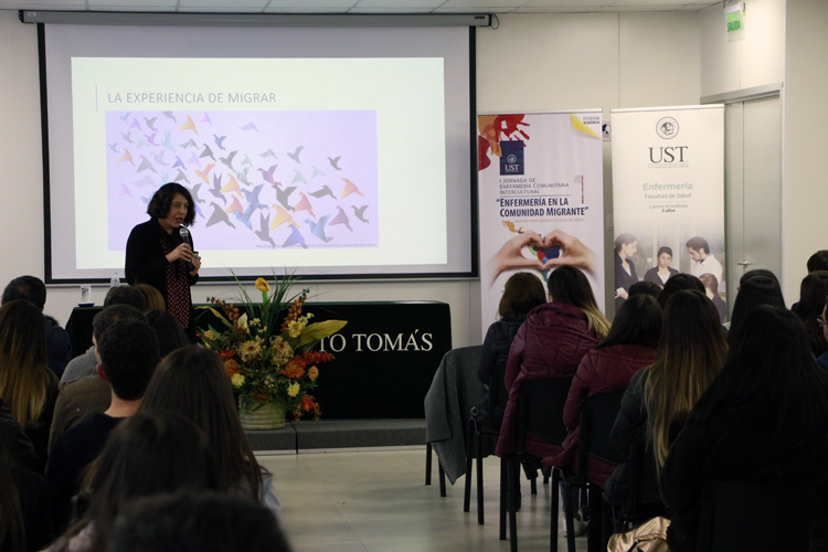 Enfermería en la comunidad migrante fue el eje en jornada de la UST Talca