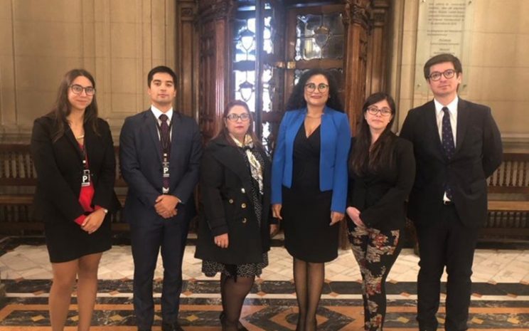 Alumnas finalizaron con éxito su pasantía en Tribunal Constitucional