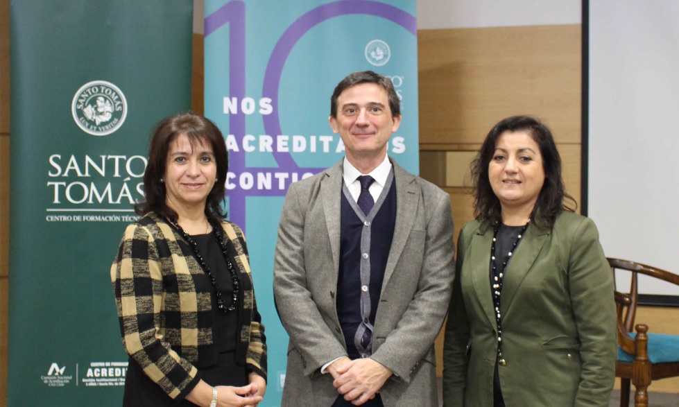 Vicerrector Académico IPCFT participa de jornada de socialización "Nos acreditamos acreditamos contigo" 2019