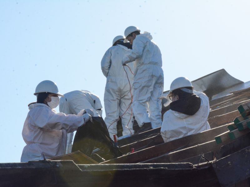 Alumnos de Santo Tomás apoyan la reconstrucción del sector Cruz del Sur en Talcahuano