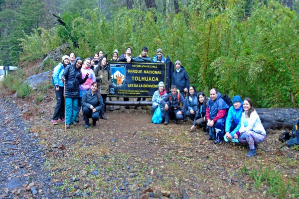 Colaboradores participaron de Trekking al Parque Nacional Tolhuaca
