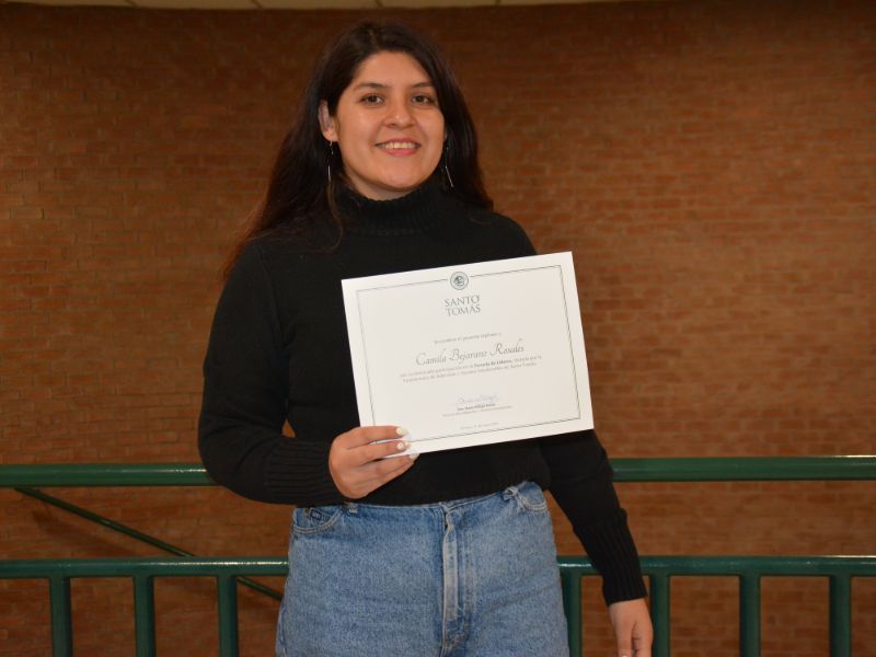 Camila Bejarano: “Me siento privilegiada de haber vivido esta experiencia”