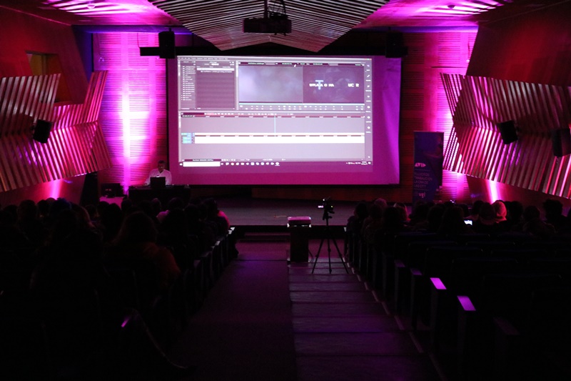 Estudiantes de sede San Joaquín conocieron el renovado Avid Media Composer 2019 antes de su lanzamiento oficial