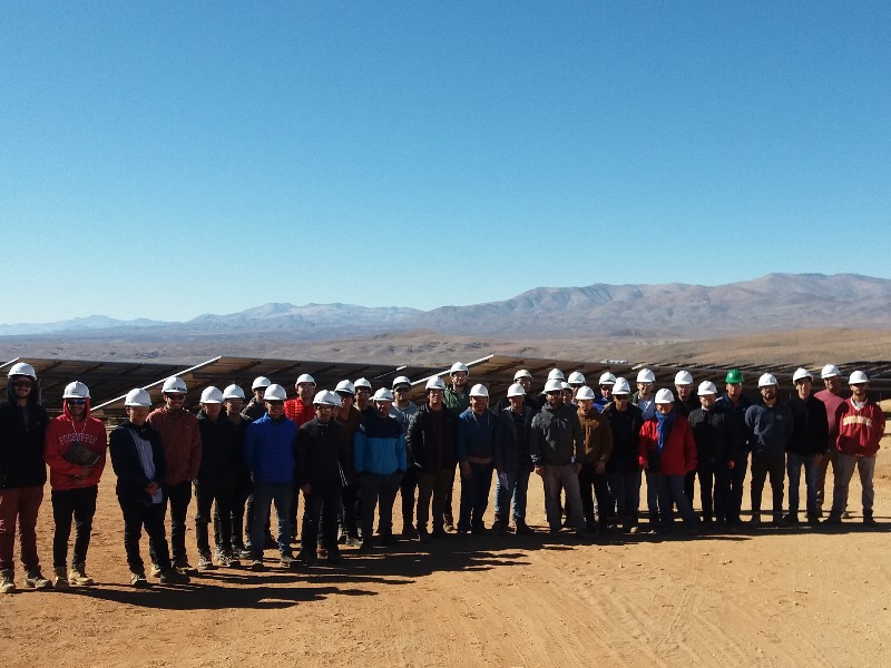 Salida a terreno a Parque Fotovoltaico “El Romero Solar”
