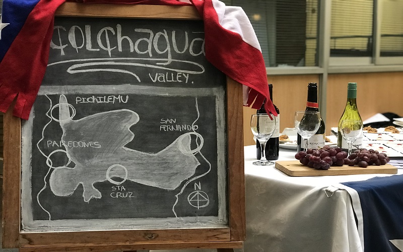Tomasinos realizan “Feria de Vinos” en Sede Santiago Centro