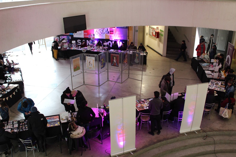 Feria de Ilustración es realizada por segunda vez en sede San Joaquín