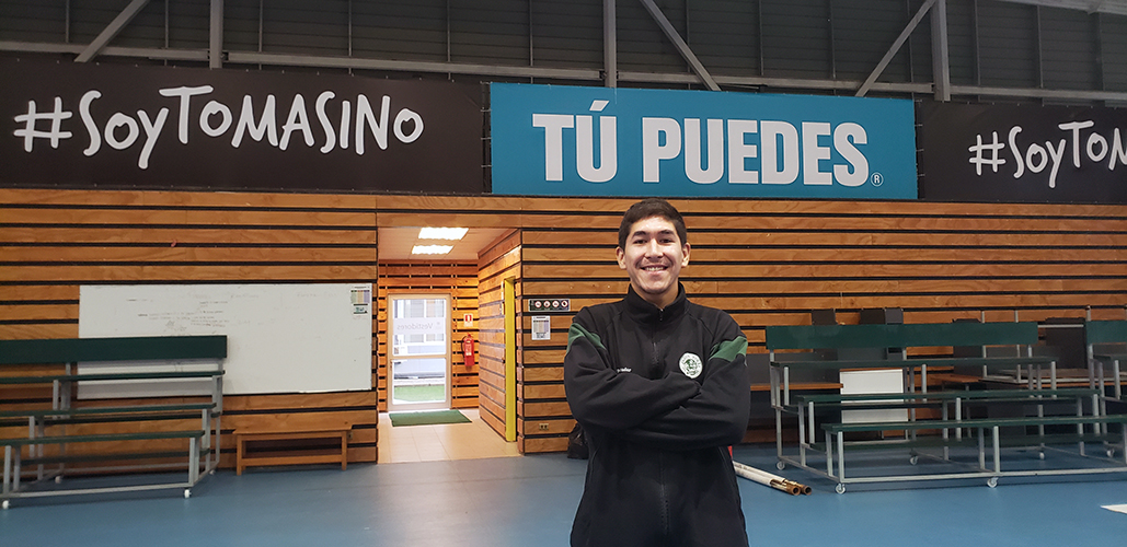 Alumno de Preparador Físico realizará intercambio en Brasil