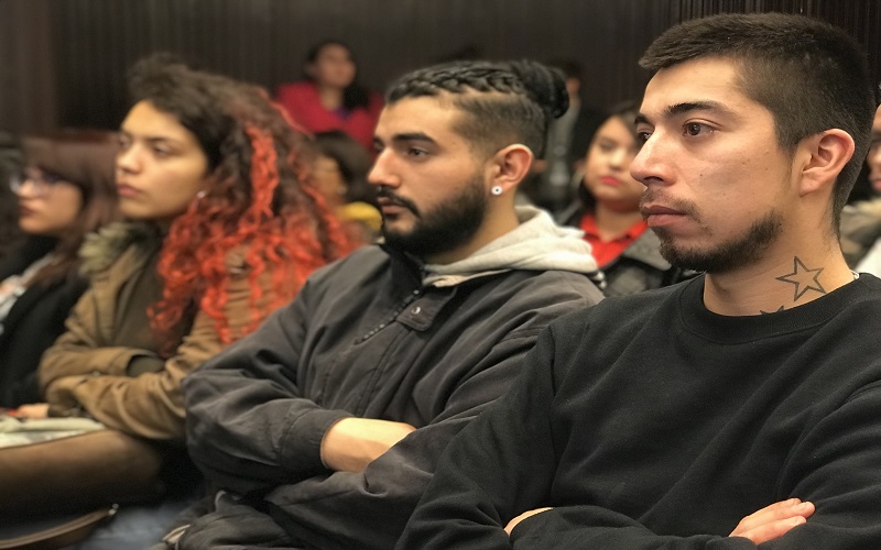 Tomasinos de Santiago Centro abordaron la violencia en el adulto mayor