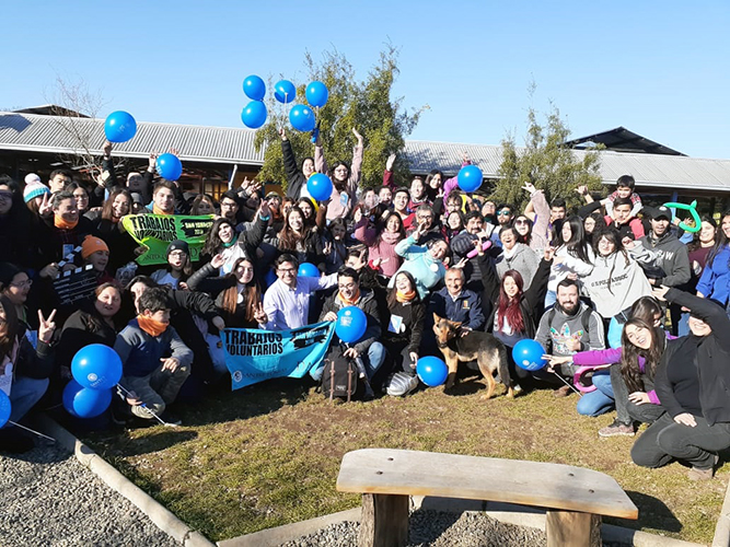 Alumnos de Santo Tomás Talca comprometidos con Trabajos Voluntarios de Invierno