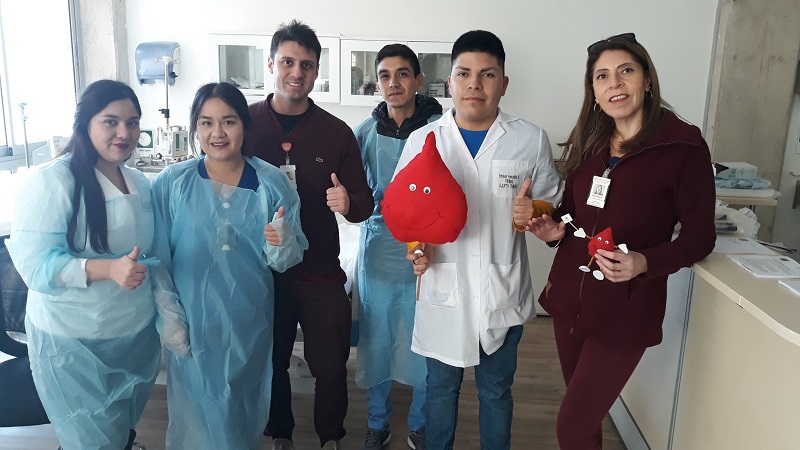 Campaña de Donación de Sangre se realizó con éxito en Santo Tomás sede Ovalle