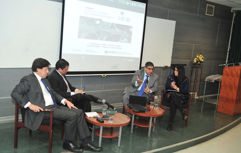 Con presencia de expertos internacionales, Facultad de Derecho realiza Seminario sobre Contratación Pública