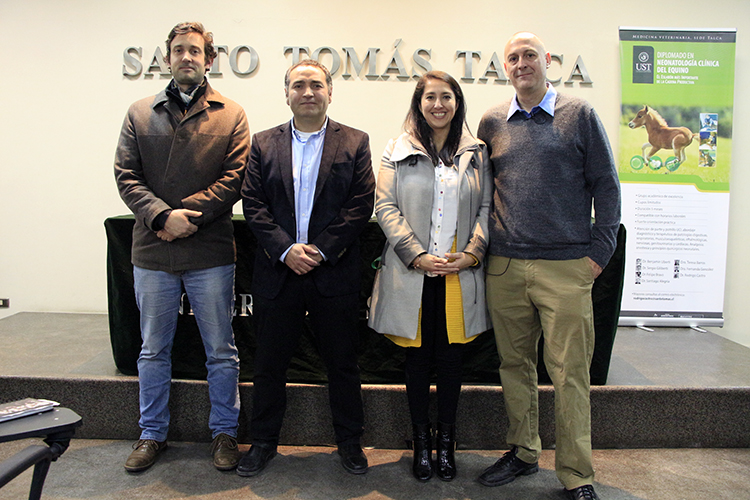 Medicina Veterinaria de la UST Talca actualizó conocimientos en neonatología del equino