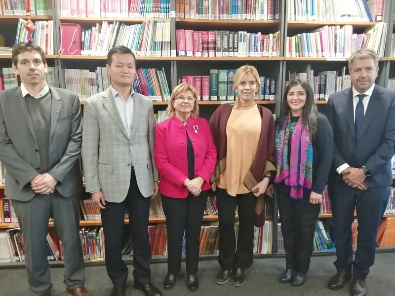 IC UST recibe visita de representantes de la Universidad Nacional de Córdoba
