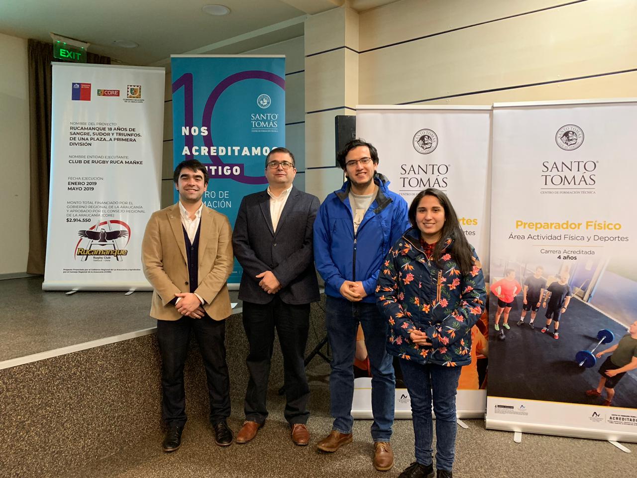 Documental de Rucamanque Rugby Club se estrenó en Santo Tomás