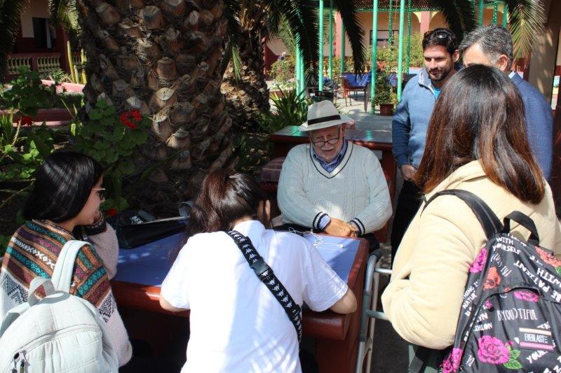 Tomasinos llevaron alegría y donaciones a Hogar de Ancianos