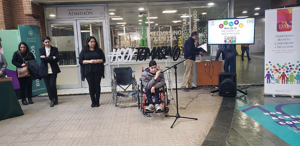 Santo Tomás Talca inauguró Mes de la Inclusión