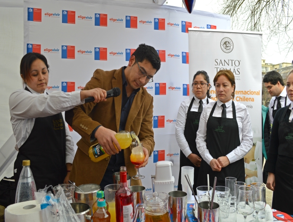 Gastronomía de Santo Tomás participó en la primera “Fonda Sin Alcohol” de SENDA