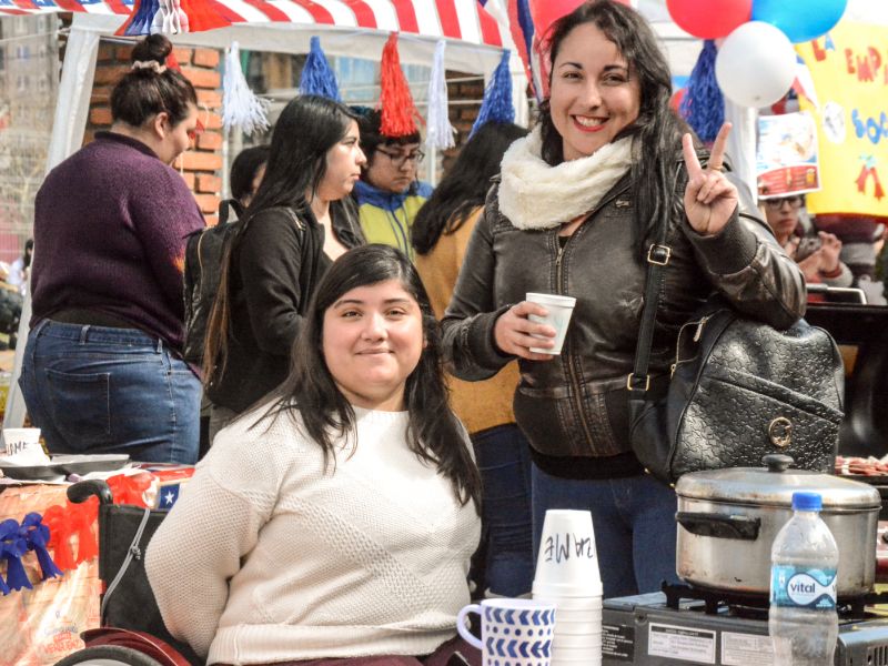 Estudiantes de Concepción dieron inicio a Fiestas Patrias con tradicionales ramadas