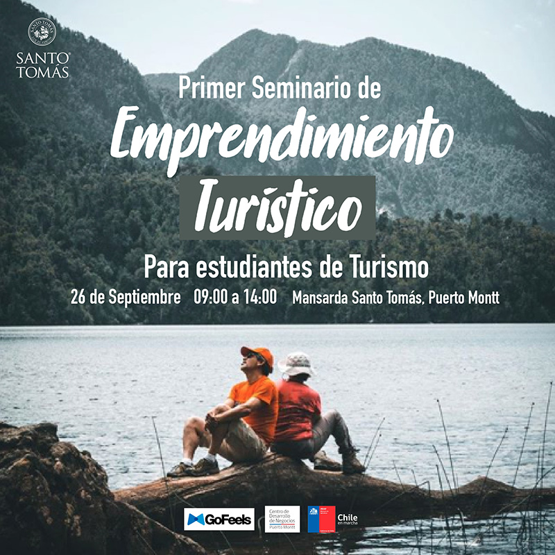 Principales actores del área se reunirán en Seminario de Emprendimiento Turístico