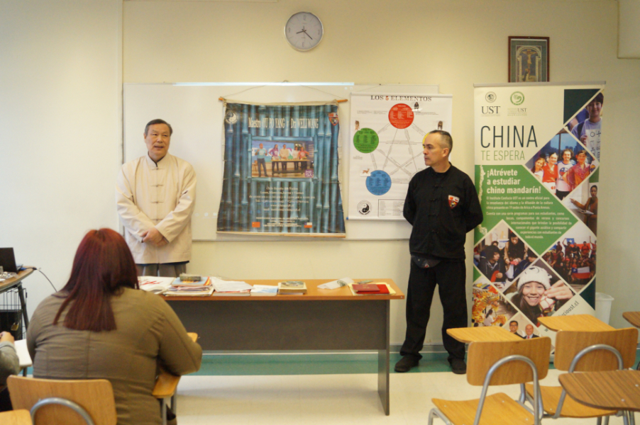 Curso de Medicina China para tomasinos profundiza en ejercicios de los Cinco Animales
