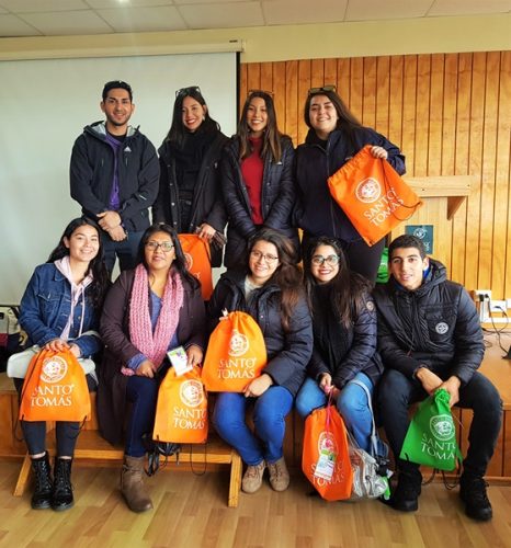 Estudiantes de Kinesilogía de Arica participaron de encuentro nacional en Sede de Puerto Montt