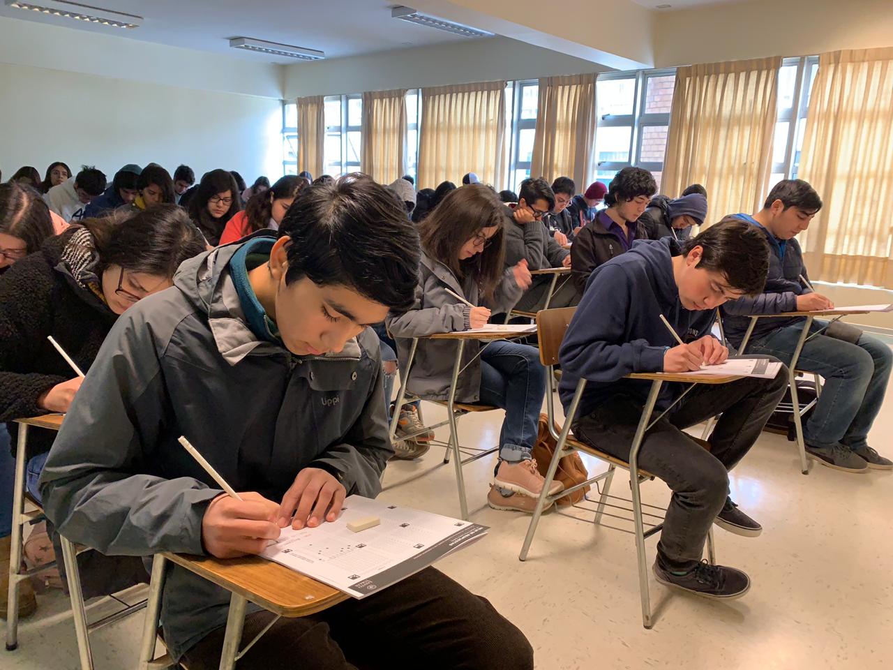 Santo Tomás Temuco desarrolló su tercer Ensayo PSU del año