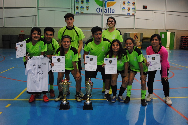 Santo Tomás Ovalle se corona como campeón de Torneo Futsal