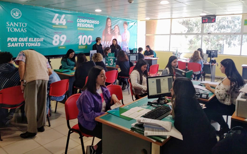 Dirección de Admisión de Santo Tomás Viña del Mar inicia proceso de matrículas 2020 para alumnos nuevos