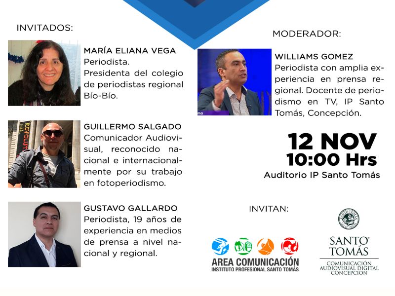 Conversatorio abordará el rol de los medios de comunicación regionales en tiempos de conflicto