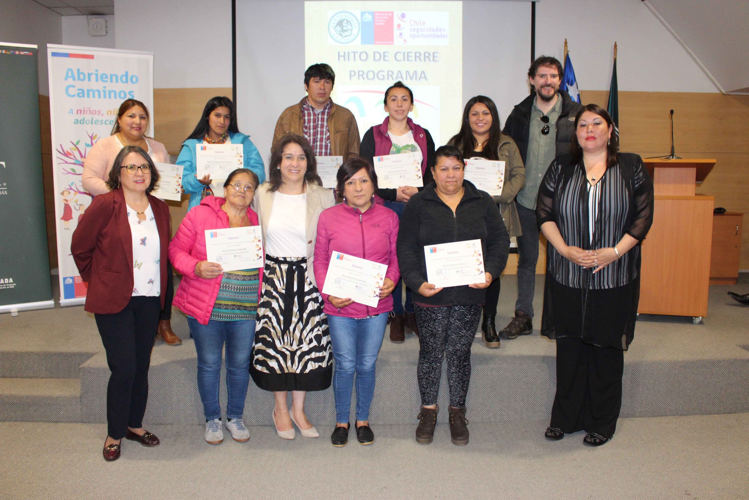 Programa Abriendo Caminos UST Valdivia atendió a más de 80 familias