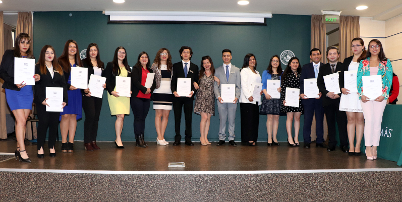 Estudiantes de Técnico Jurídico cerraron su proceso académico