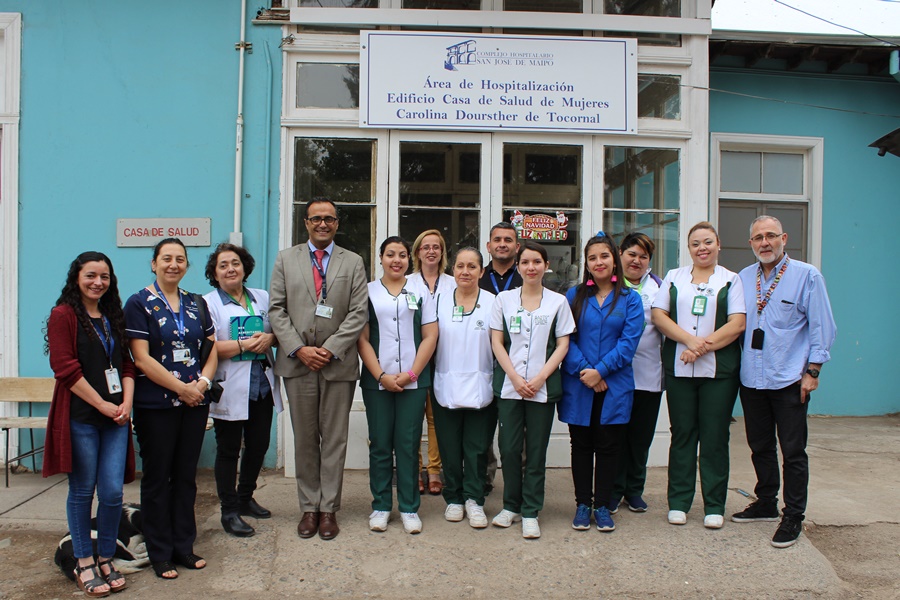Tomasinas visitaron Casa de Salud en San José de Maipo