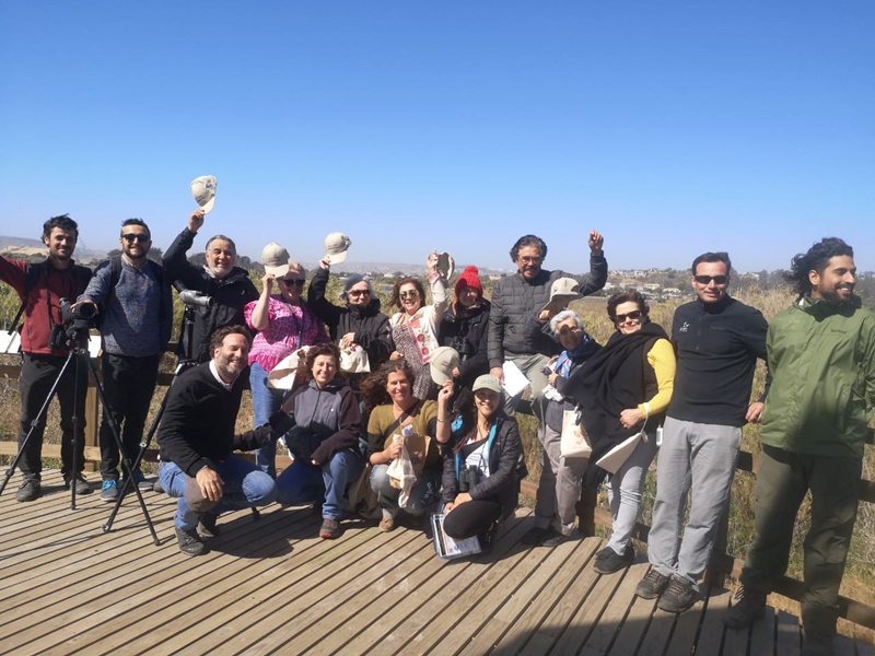 Adultos Mayores se preparan para ser Vigilantes Ambientales del Humedal Río Maipo