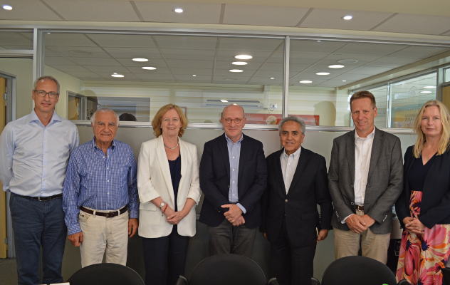 Embajador de Alemania visita la Universidad Santo Tomás de Temuco