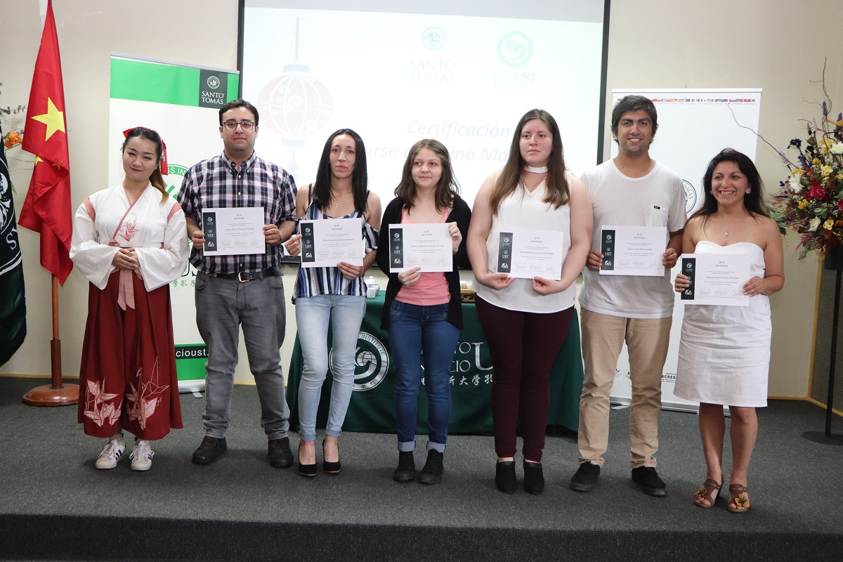 Instituto Confucio UST Osorno certificó a alumnos que aprobaron curso de Chino Mandarín