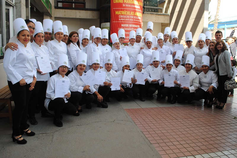 Futuros chefs se certificaron en alimentación industrial