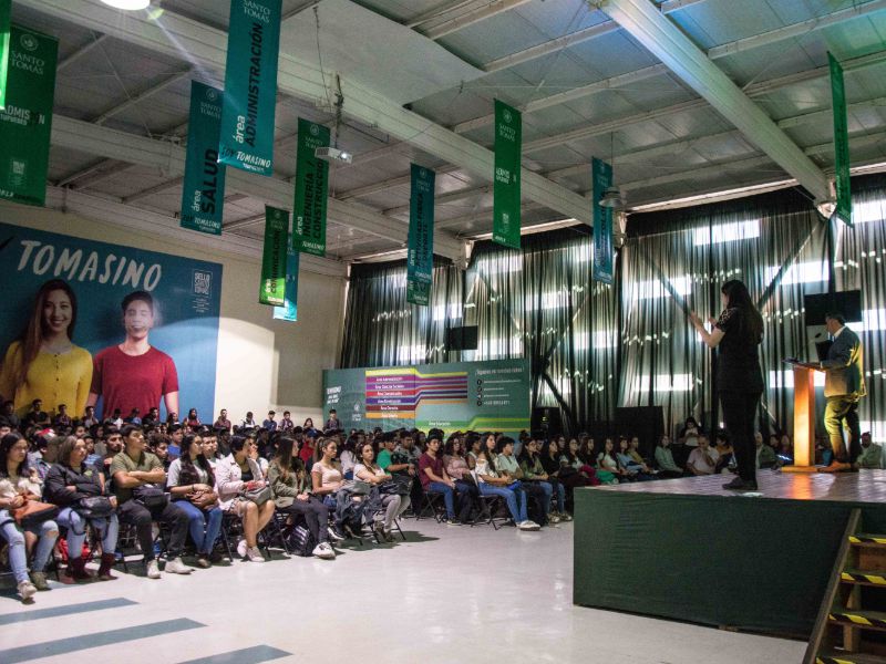 Estudiantes IP-CFT de Santo Tomás Concepción inician año académico
