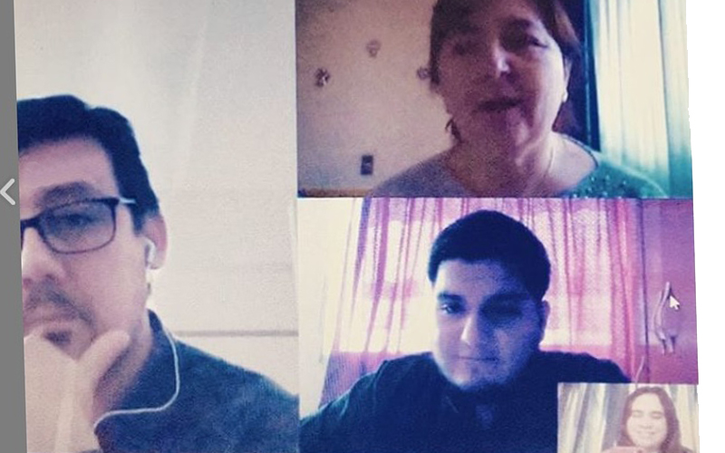 Estudiantes de Enfermería de UST Viña del Mar rinden sus exámenes de título a través de videoconferencia