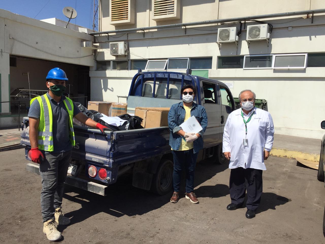 Santo Tomás dona insumos médicos ante emergencia sanitaria