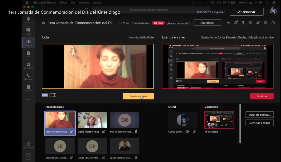UST conmemora el día del kinesiólogo con jornada online nacional