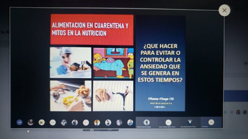 Carrera de Enfermería realizó Jornada Online para conmemorar los 200 años cuidando en Sede Arica