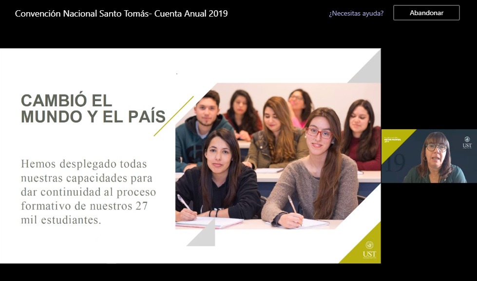 "Nuestras metas son ambiciosas y en pos de ellas hemos realizado un trabajo incansable, del cual debemos sentirnos orgullosos"