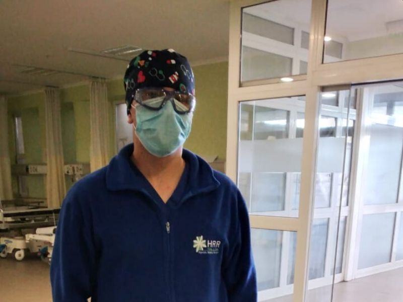 “Me siento en una guerra biológica, una trinchera que no se ve”