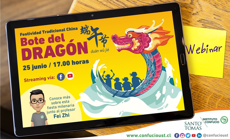 Instituto Confucio conmemorará la Fiesta China Bote del Dragón de forma virtual
